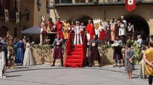Recreación historica en olite
